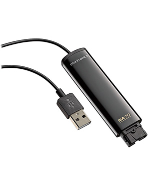 Plantronics/Poly DA70 Audio Processor | QD to USB connection