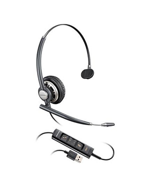 Poly / Plantronics Encorepro HW715 UC Mono USB-A Headset | With Inline Control