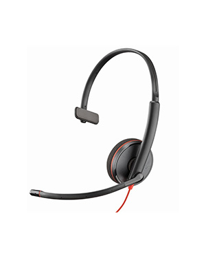 Poly Blackwire C3210 UC Mono USB-A Corded Headset