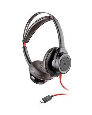 Poly Blackwire BW7225 USB-C Black Stereo Headset