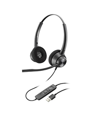 Poly Encorepro Ep320 Stereo USB Headset | USB-A | With Inline Control