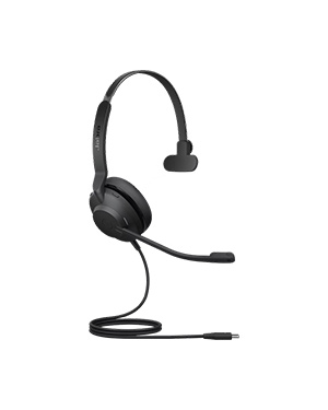 Jabra Evolve2 30 UC Mono USB Corded Headset | USB-C