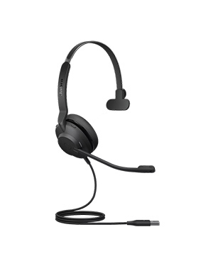 Jabra Evolve2 30 UC Mono USB Corded Headset | USB-A