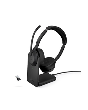 JABRA EVOLVE2 55 | LINK380a UC Stereo with Charging Stand | 25599-989-989