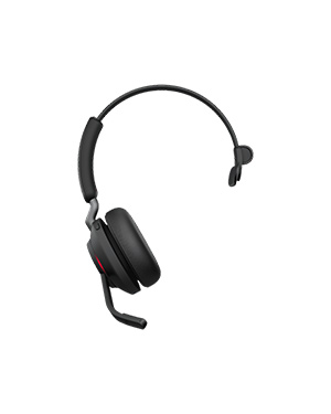 Jabra Evolve2 65 MS Mono Bluetooth Headset | Microsoft Teams | Black | Link 380 | USB-A