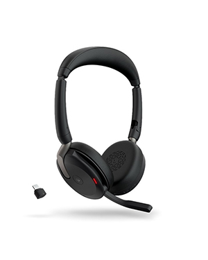 Jabra Evolve2 65 Flex Microsoft Teams Link380 USB-C Stereo Headset