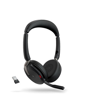 Jabra Evolve2 65 Flex Microsoft Teams Link380 USB-A Stereo Headset