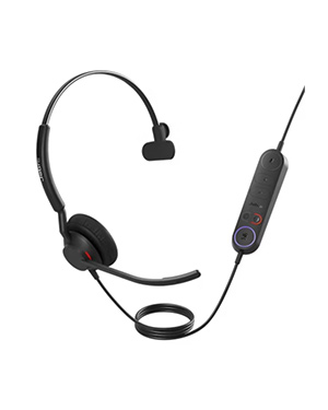 Jabra Engage 40 MS Mono Headset | USB-A | Inline Link | Microsoft Teams