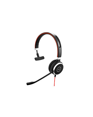 Jabra EVOLVE 40 UC Mono Headset | USB-C & 3.5MM Jack Connection