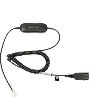 Jabra GN1200 Smart Cord | 2m Curly Cord