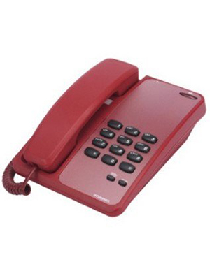 Interquartz Hot Line RED Desk Phone – IQ283BR