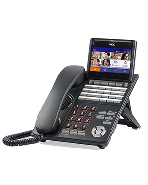 NEC ITK-24CG-1A (BK) IP Colour Display Telephone | DT930 24- Button Colour LCD Phone | Refurbished