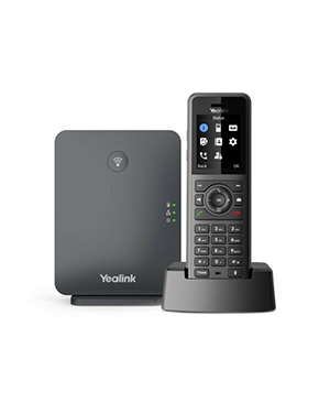 Yealink W77P | Wireless DECT Phone System | W70B Base Station and W57R Handset