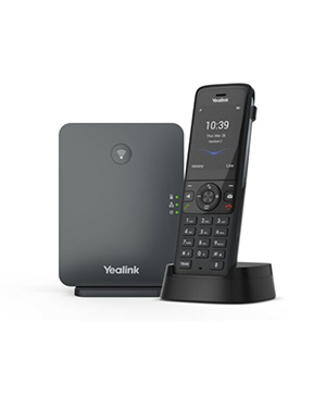 Yealink W78P | Wireless DECT Phone System | W70B Base Station and W78H Handset