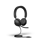 Jabra Evolve2 40 UC Stereo Wired Headset | Black | USB-A