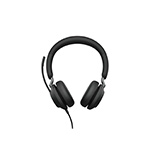 Jabra Evolve2 40 MS Stereo Wired Headset | Microsoft Teams | Black | USB-A