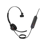 Jabra Engage 40 MS Mono Headset | USB-A | Inline Link | Microsoft Teams