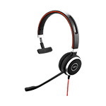 Jabra EVOLVE 40 MS Mono Headset | USB-A & 3.5MM Jack Connection | Skype for Business                                            